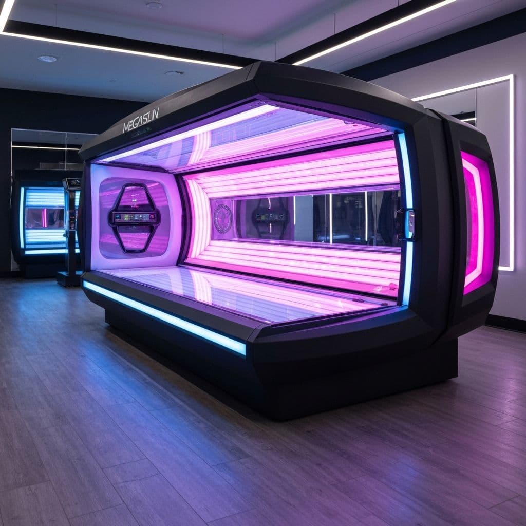 Megasun Hybrid Sonnenbank im Sonnenstudio Gelsenkirchen